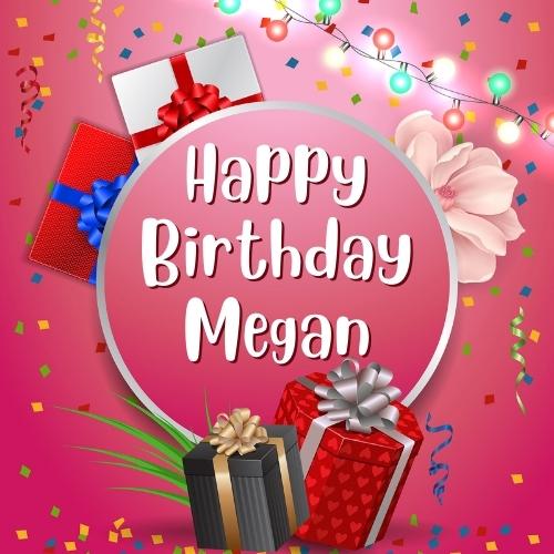 Happy Birthday Megan Images
