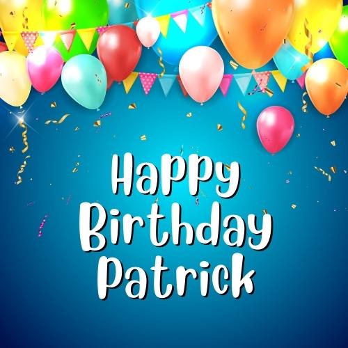 Happy Birthday Patrick Images