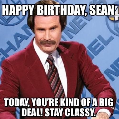 Joyeux Anniversaire Sean Wishes, Images, Cake, Memes, Gif – Romantikes