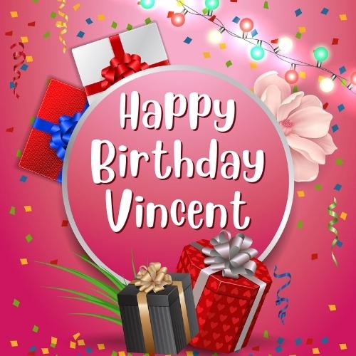 Happy Birthday Vincent Images