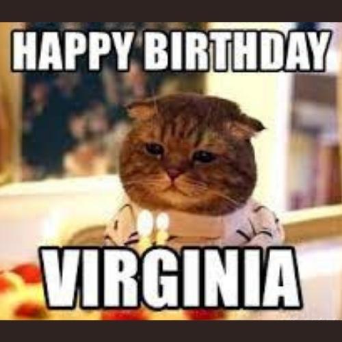 Happy Birthday Virginia Memes