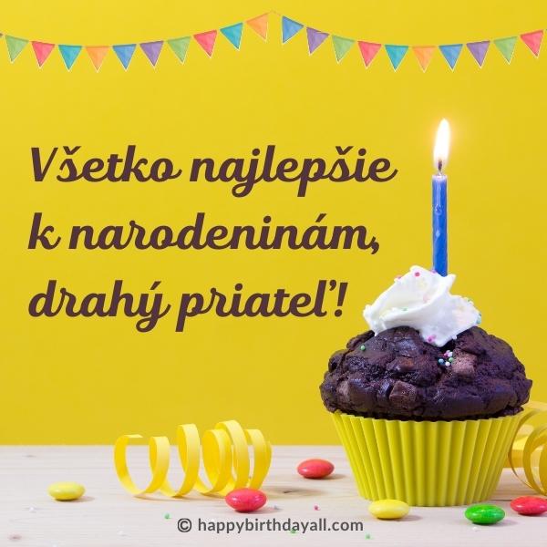 Happy Birthday in Slovak Quotes