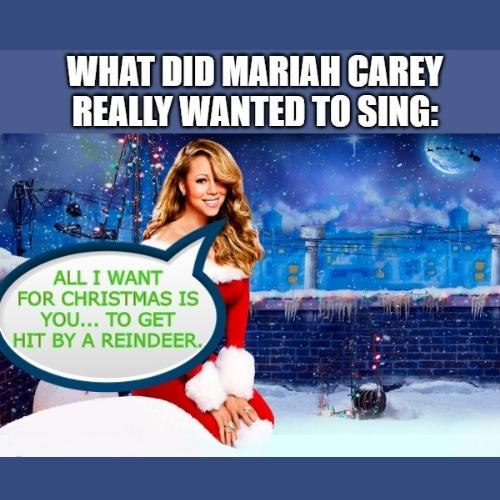 funny Mariah Carey Christmas Memes