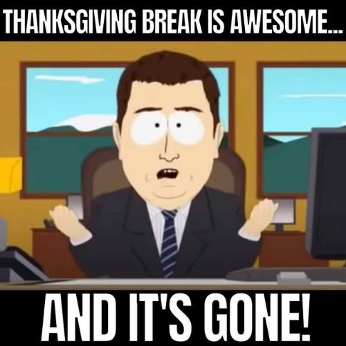 Monday After Thanksgiving Memes