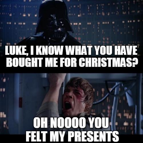 funny Star Wars Christmas Memes