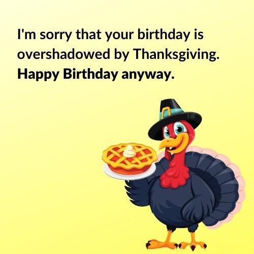 Thanksgiving Birthday Memes