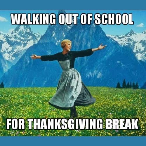 Thanksgiving Break Memes