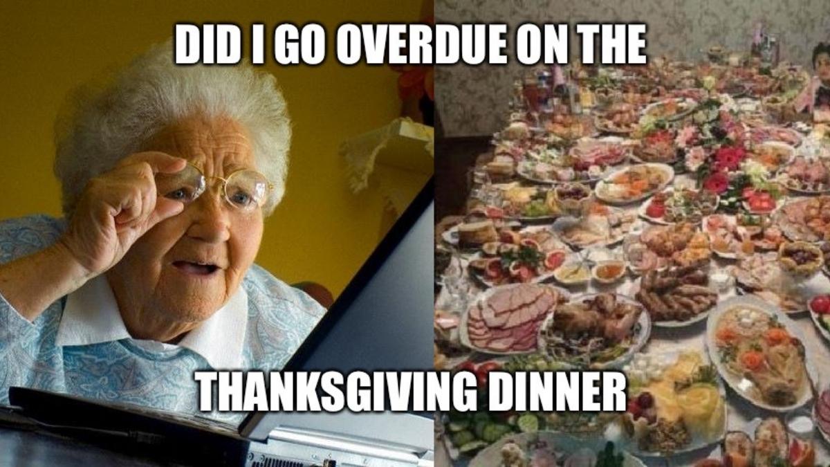 Thanksgiving Dinner Memes
