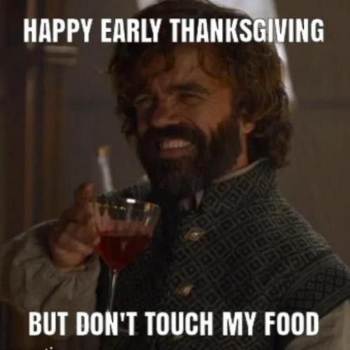 Thanksgiving Wine Memes