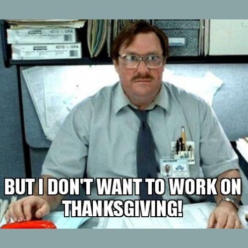 Thanksgiving Work Memes