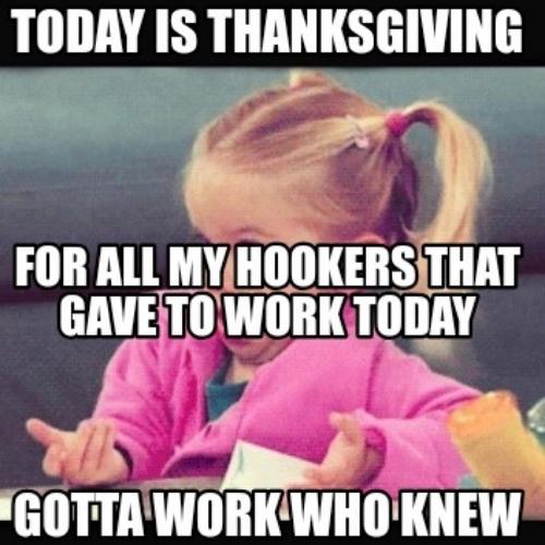 hilarious Thanksgiving Work Memes
