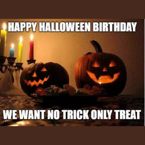 halloween happy birthday meme