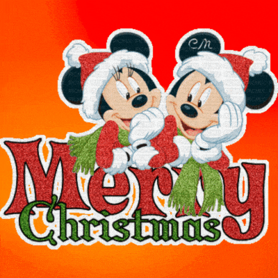 Mickey Mouse Christmas gif