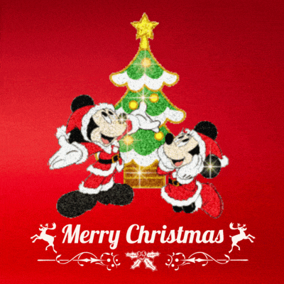 Disney Merry Christmas Gif