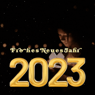 frohes neues jahr 2023 gif
