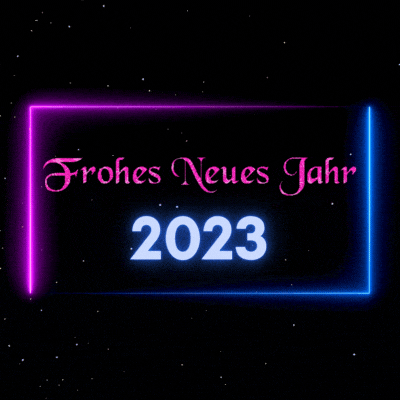 frohes neues jahr 2023 gif