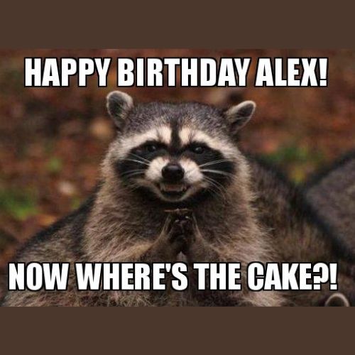 Happy Birthday Alex Memes