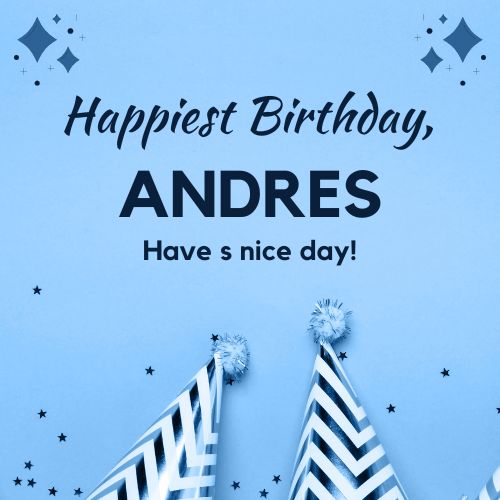 Happy Birthday Andres Images