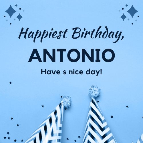 Happy Birthday Antonio Images