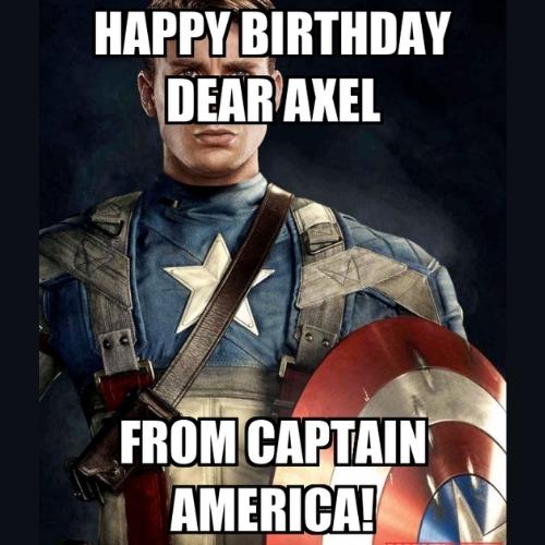 Happy Birthday Axel Memes