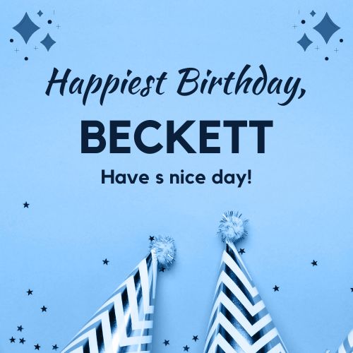 Happy Birthday Beckett Images