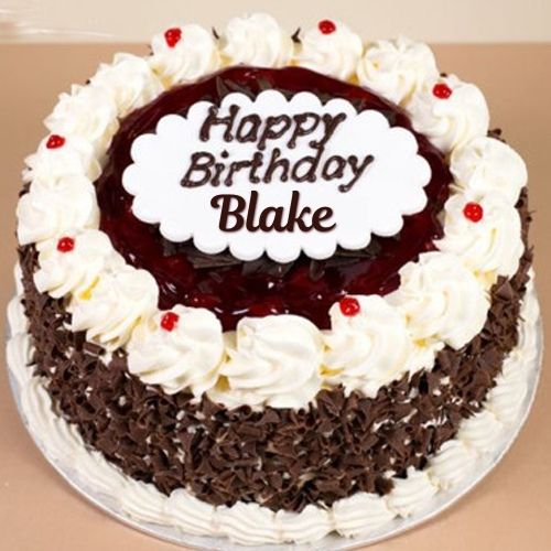 Happy Birthday Blake Cake With Name