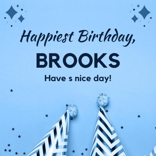 Happy Birthday Brooks Images