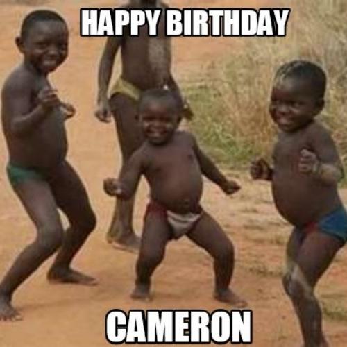 Happy Birthday Cameron Memes