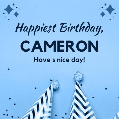 Happy Birthday Cameron Images
