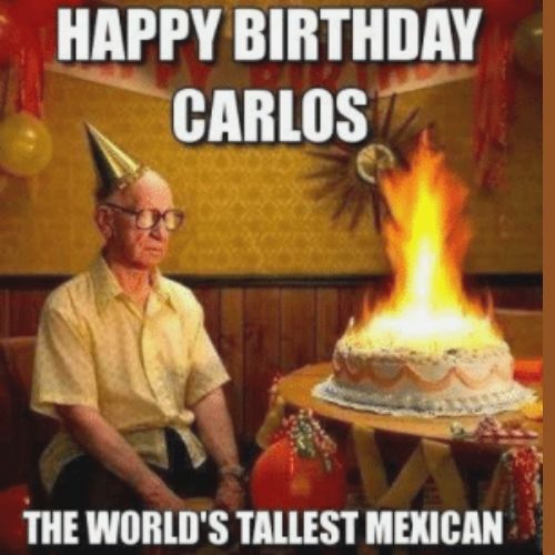 Happy Birthday Carlos Wishes, Images, Cake, Memes, Gif