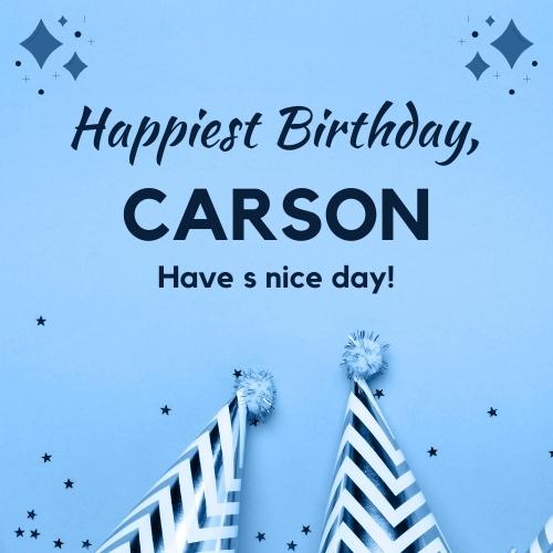 Happy Birthday Carson Images