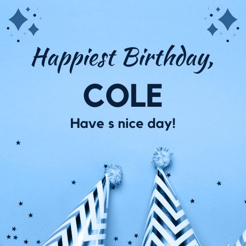 Happy Birthday Cole Images