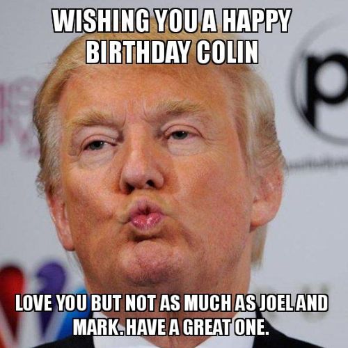Happy Birthday Colin Memes