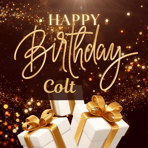Happy Birthday Colt Gif