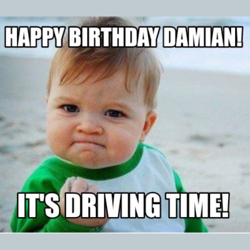 Happy Birthday Damien Memes