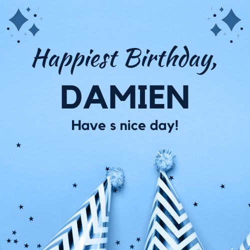 Happy Birthday Damien Images