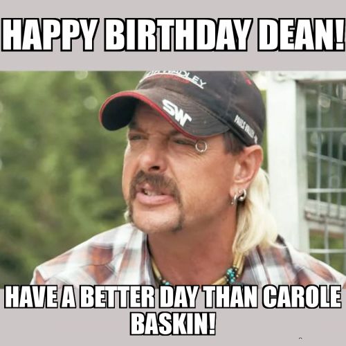 Happy Birthday Dean Memes