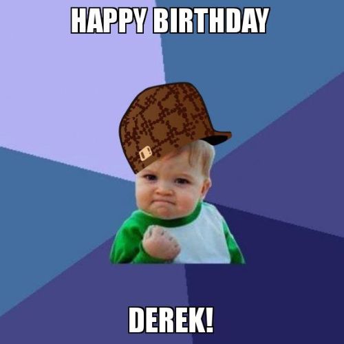 Happy Birthday Derek Memes