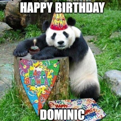 Happy Birthday Dominic Memes