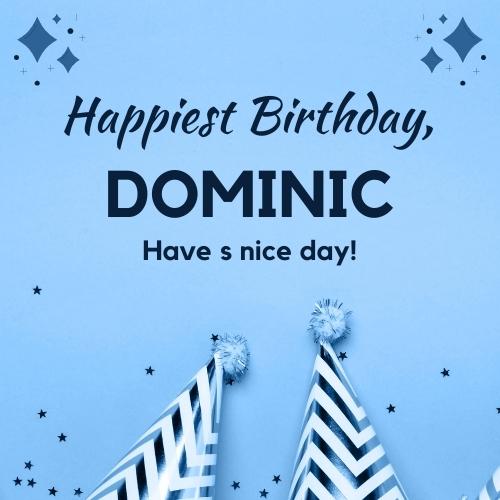 Happy Birthday Dominic Images
