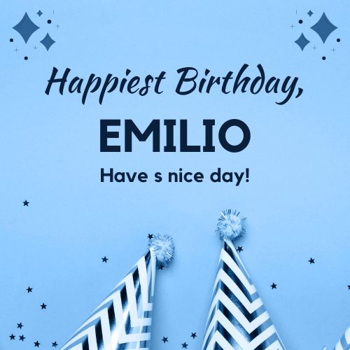 Happy Birthday Emilio Images