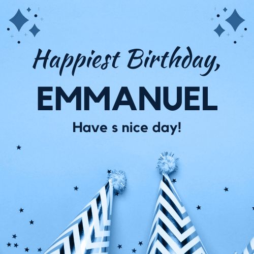 Happy Birthday Emmanuel Images