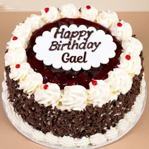 Happy Birthday Gael Cake With Name