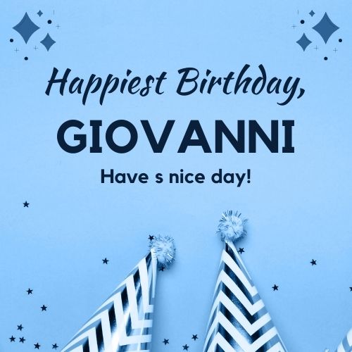 Happy Birthday Giovanni Images