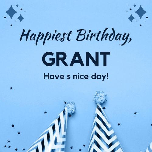 Happy Birthday Grant Images