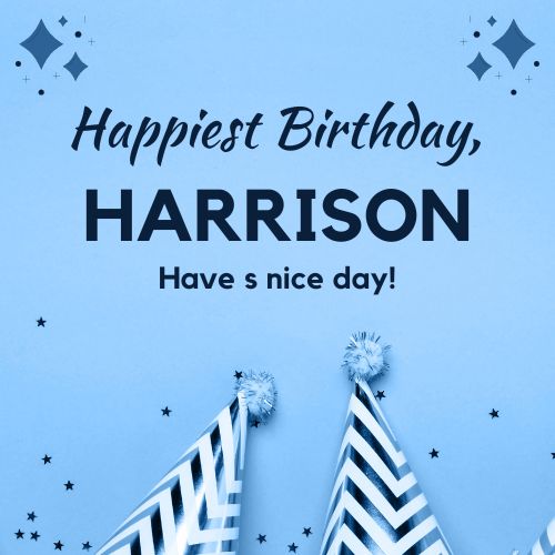 Happy Birthday Harrison Images