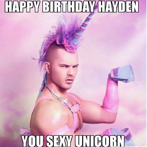 Happy Birthday Hayden Memes
