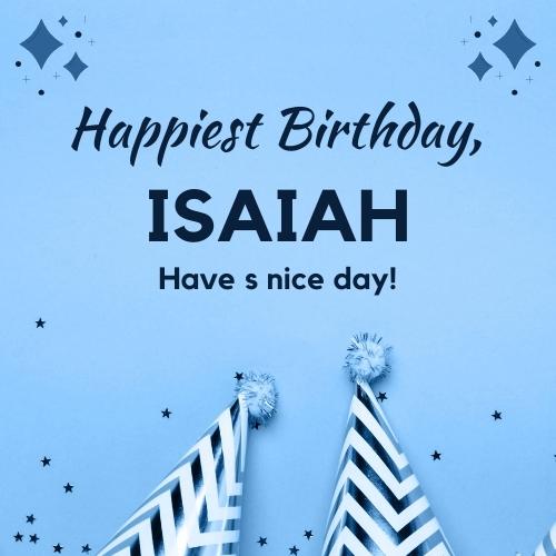 Happy Birthday Isaiah Images
