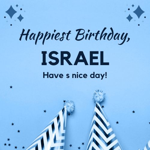 Happy Birthday Israel Images