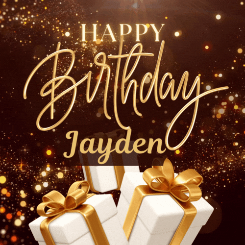 Happy Birthday Jayden Gif